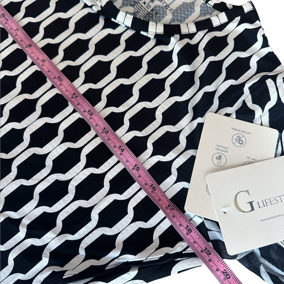 G Lifestyle Long Sleeve Crew Golf Top - Picture 6 of 7